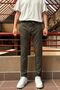 Men's, elastic waist, standard-fit, double-leg, lace-up pants 24INP286 - 3
