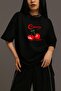 Cherry Sweat Gil Oversized Tee