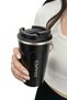 304 L Steel Vacuum Black 500 ml Coffee Hand Thermos Mug Cin399Sy - 4