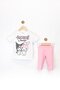 Kuromi Printed Flexible Leggings Girl's Set