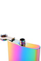 Steel Multicolor 8 oz 240 ml Liquor Flask Py77Ml - 3