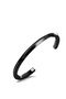 Black Cuff Design Steel Men's Bracelet du25sy