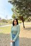 Women's Mint High Collar, Long Sleeve, Body Fitting, Stretch Fabric, Low Cut Detail, Knitwear Blouse - 2