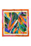 Tropical Color Explosion Pattern Scarf Bandana 50X50 cm - 2