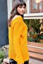 Women's Mustard V-Neck, Long Sleeve, Basic, Soft Texture Quality Fabric, Comfortable Fit, Casual Knitwear - 2
