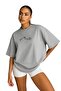 Mountain Printed Women's Oversize Unisex T-Shirt