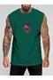 Spider Yopu Printed Sleeveless T-Shirt