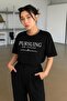 PURSUING PRINTED OVERSIZED UNISEX T-SHIRT