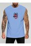 Spider Yopu Printed Sleeveless T-Shirt