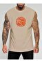 Basketball Yopu Printed Sleeveless T-Shirt