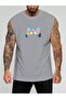 Ps4 Printed Sleeveless T-Shirt