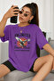 Unlimited Printed Oversize White T-shirt