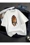 Tiger Printed Oversize Unisex T-shirt