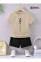 Children's Shorts Suit Unisex Character Printed