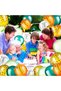 Safari Themed Birthday Balloon Set 10 Balloons - 10 Pieces 12 Inch 30 cm Safari Themed Balloon Set - 5