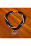 Hematite Onyx Crystal Three Row Energy Protection Necklace from Mind and Evil Eye - 7