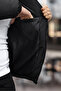 New Season Unisex Black Puffer Coat - 4