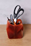 Modern |   Desktop Pen Holder |   Office Decoration |   Copper |   11X11X10Cm - 3