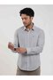 Men's Slim Fit Long Sleeve Black Shirt - 4