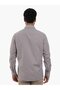 Men's Regular Fit Button-Down Collar Long Sleeve Brown Shirt - 5