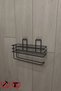 No Punching Adhesive Shelf Paper Roll Towel Holder Napkin Holder Towel Paper Holder Bathroom Organizer Rack - 3