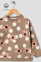 Girl's Scored Seasonal Oversize Top Sweatshirt - 3