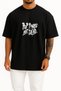 Oversize Pop Punks Not Dead Chest Design Unisex T-Shirt