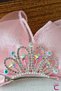 Red Star Zircon Stone Girl's Princess Crown Hair Clip - Queen Party Birthday Hair Clip - 2