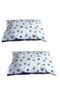 Baby Kids Pillow Case 35x45 (2 Pieces) Sailor Navy Blue Starry - 2