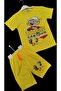Ko 2025 Summer 3 Sets 6 Pieces Printed Combed Cotton Sleeved Set - 6