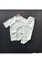 Men's Ottoman Fabric Half-Zip Track Suit 2-Piece Set - 5