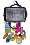 Insulated thermal lunch bag with shoulder strap for hot and cold food, baby food, and meal delivery. - 4