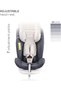 Gyro Car Seat – 360° Rotating Booster Seat for Kids/Infants/Toddlers Baby Travel G - 5