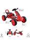 Brizee Go Kart - Red and Black - 4