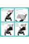 Ritzi-Lite Baby Cabin Stroller – Ultra Lightweight Baby Travel Gear for Airplane - 6