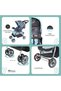 Trek Baby Stroller – One Hand Fold Baby Travel Gear – Lock, Dual Tray, Leg Rest - 6