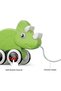 Rolling Buddy Pull Along Toy Montessori Toys and Stacking Toys, Learning Educational - 6