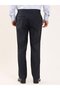 Men's Regular Fit Navy Blue Trousers - 5