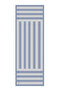 النيلي خط نمط Twill شال حريري - 4