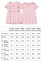 Girl's Double Set Gilet Shirt Floral 100% Cotton - 6