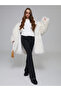 Women's Black High Waist Spanish Leggings with Push up Effect - 5