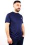 Sn-225 Neck Navy Blue Casual Men's Crew Neck T-Shirt