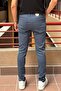 Men's Slim-fit, Slim-Fit, Gabardine Trousers - 5