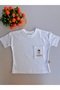 Pineapple Embroidered Pocket Oversize T-Shirt - 100% Cotton - 6