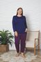 Plus Size Ultrasoft Patterned Pajama Set - 2
