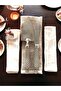 2-Piece Cast Metal Set Cake Knife Spatula for Serving Cakes and Pastries |   Gift Boxed Set - 7