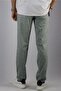 Men's, Waist Lace-up, Standard-fit, Cotton, Linen Woven Trousers - 4