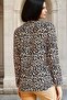 Beige Leopard Print, Classic Cut Shirt - 2
