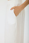 Wide Leg Modal Trousers - 5