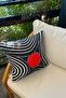 Focus Point Throw Pillow Cover 45X45 cm - 5